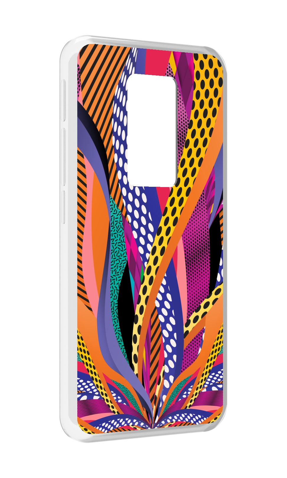 

Чехол MyPads разноцветные щупальца для Motorola Defy 2021, Прозрачный, Tocco
