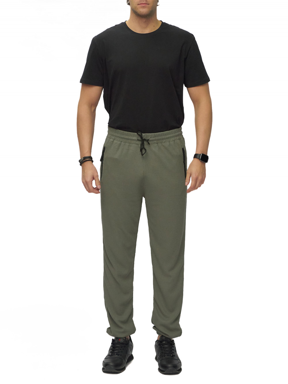 

Брюки мужские NoBrand AD001 хаки 48 RU, AD001
