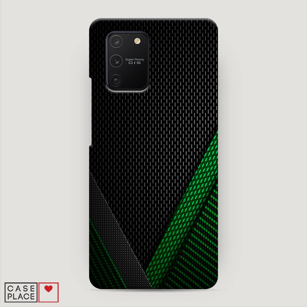 

Пластиковый чехол "Зеленый карбон" на Samsung Galaxy S10 Lite, 210020-2