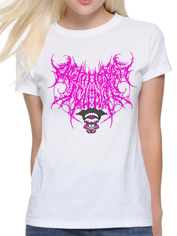 

Футболка женская DreamShirts Studio Куроми и Мелоди / Hello Kitty / Аниме белая L, Белый, Куроми и Мелоди Hello Kitty 90200-1