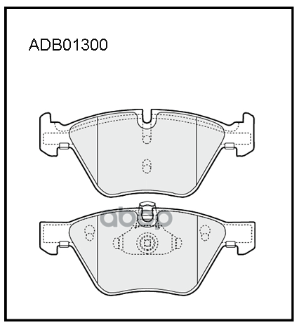 

Колодки Тормозные Bmw 1 (E81, E82, E87, E88) 04-, 3 (E90) 04- Передние Allied Nippon ALLIE