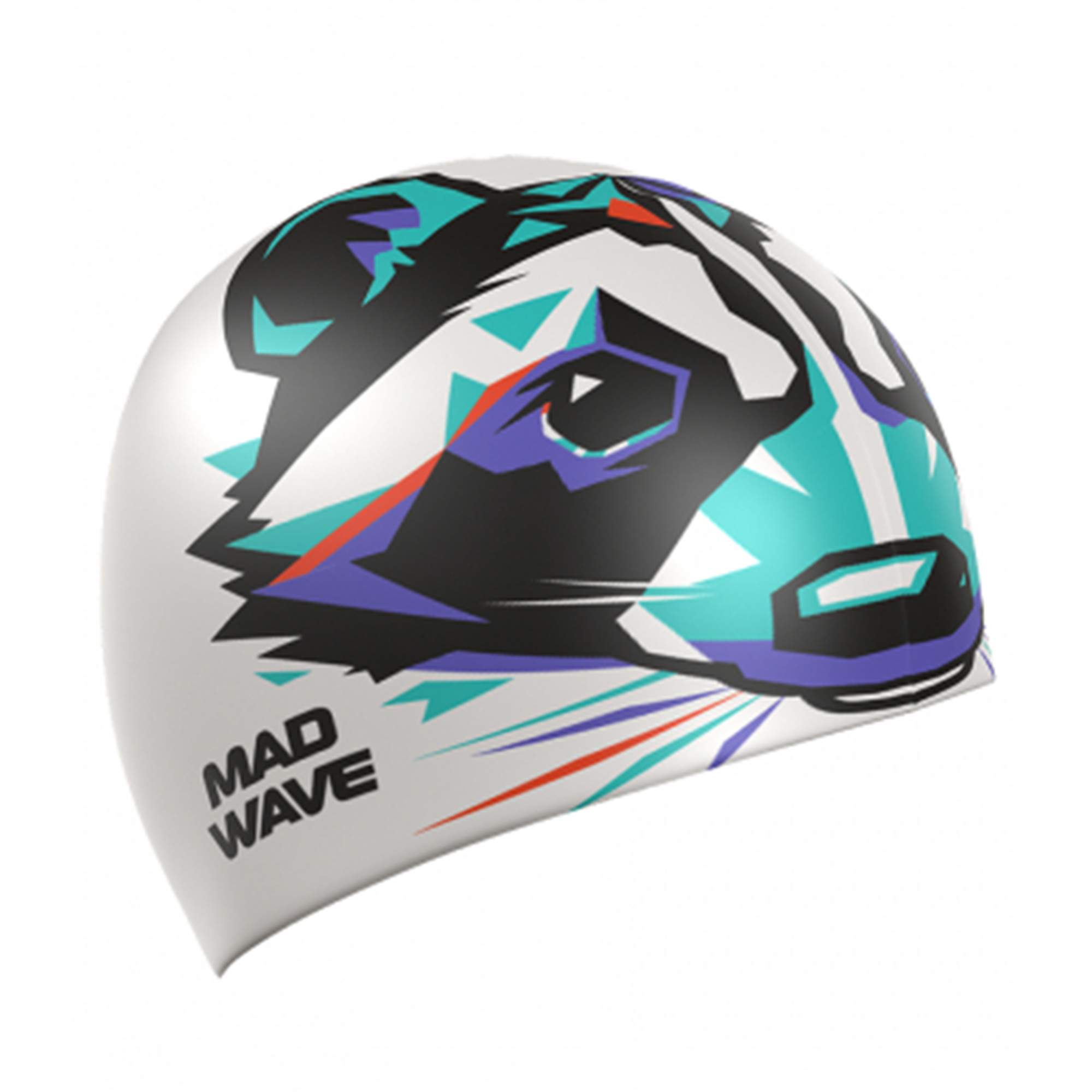 

Шапочка для плавания Mad Wave M0571 02 0 02W RACCOON