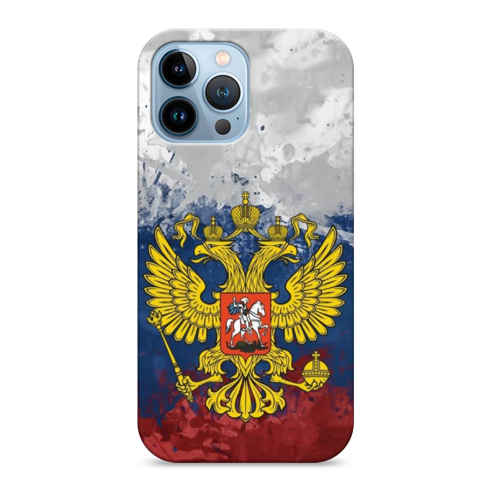 фото Пластиковый чехол "рф" на apple iphone 13 pro max awog