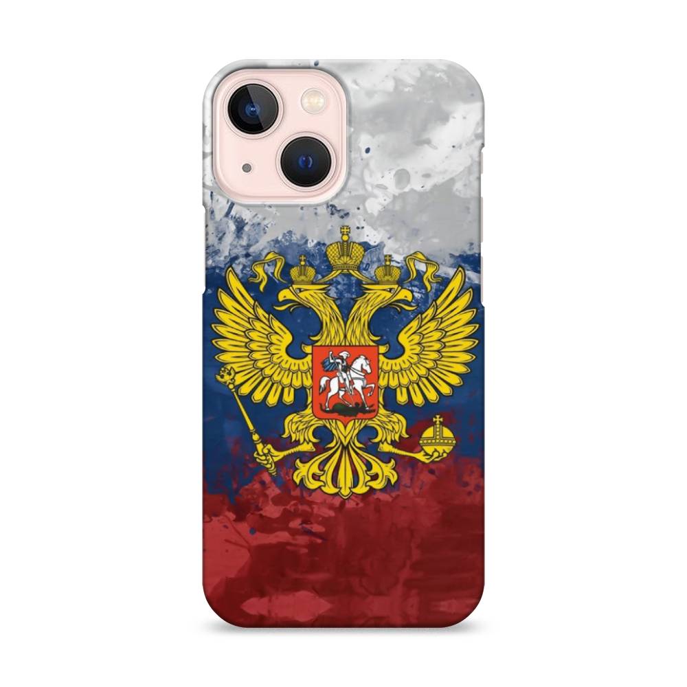 

Пластиковый чехол "РФ" на Apple iPhone 13 mini, 14120-4