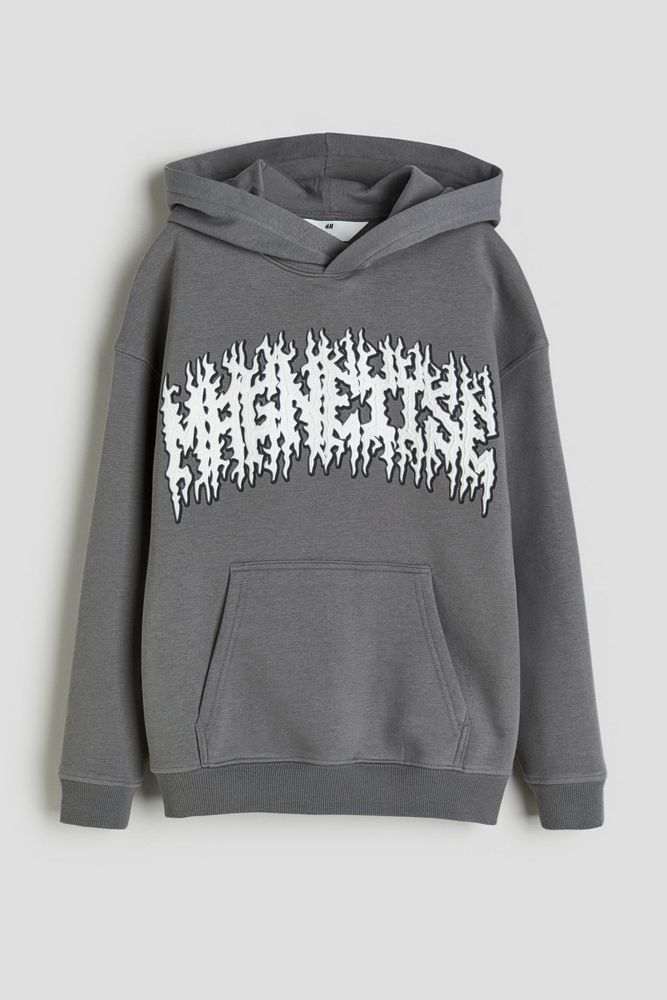 

Худи детское H&M 1232090, Серый, Намагниченный, 158, 1232090