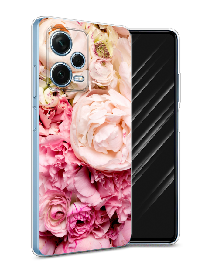 

Чехол Awog для Xiaomi Redmi Note 12 Pro Plus "Пионы яркие", Розовый, 317150-8