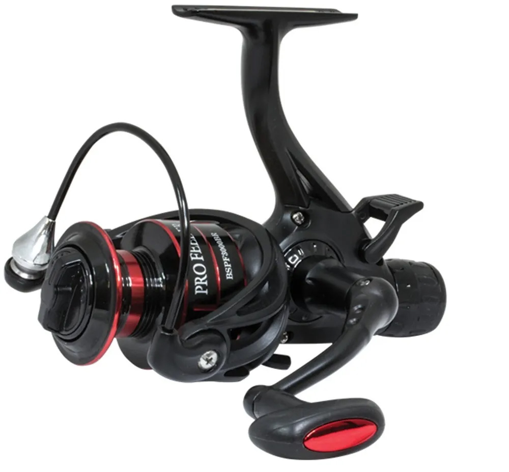 

Рыболовная катушка Black Side Pro Feeder 4000CDS, Черный;красный