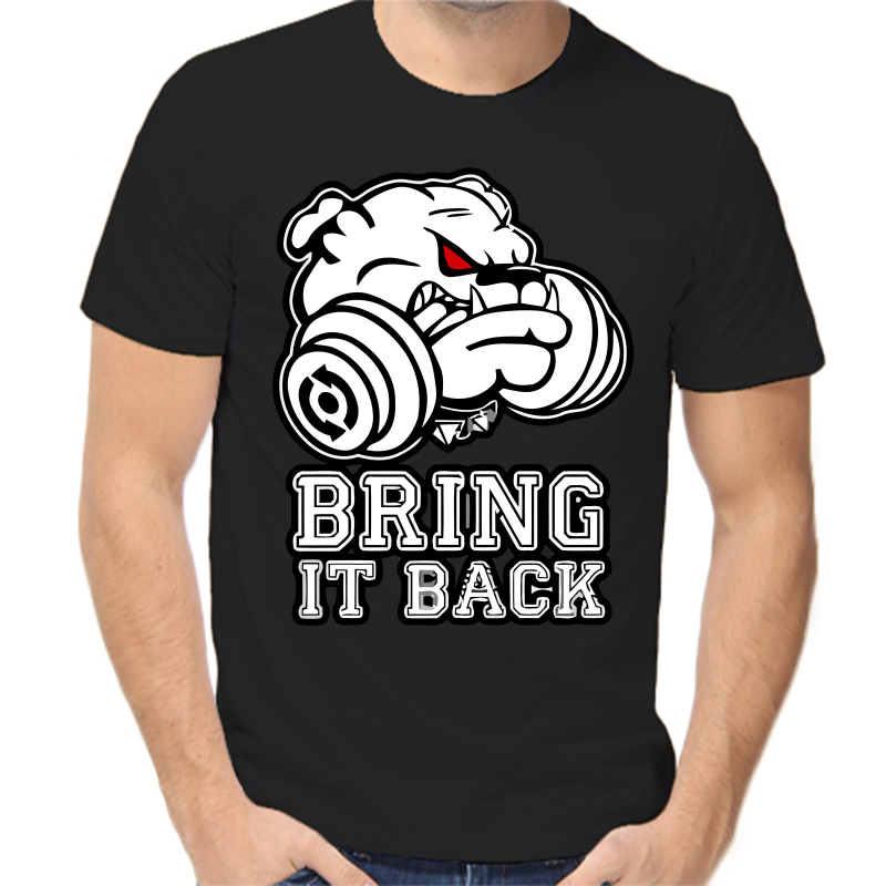 

Футболка мужская черная 54 р-р bring it back, Черный, fm_bring_it_back