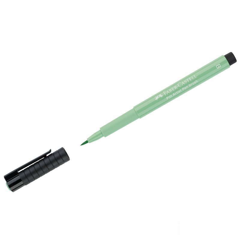 

Ручка капиллярная Faber-Castell Pitt Artist Pen Brush 162 светло-бирюзовая, 10шт