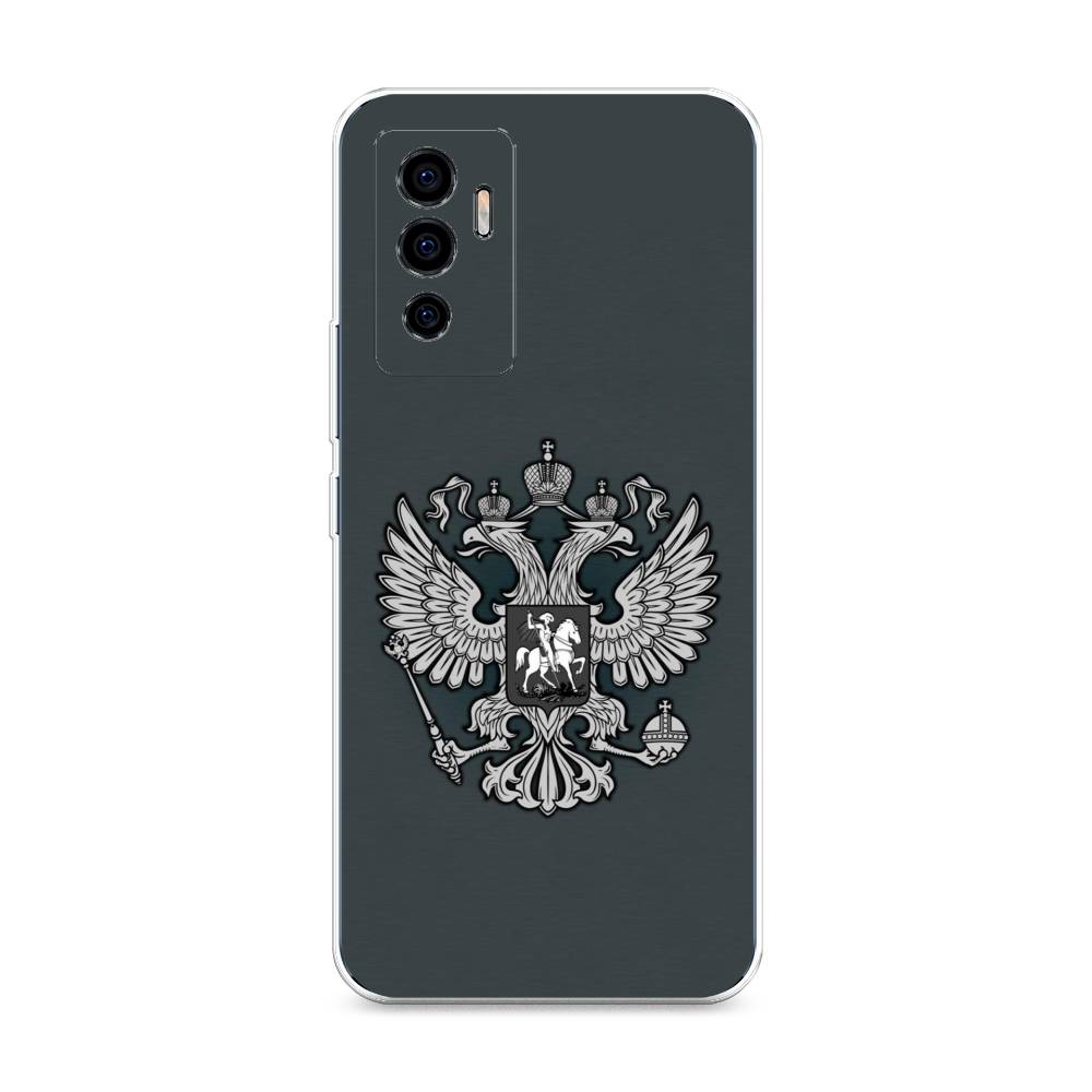 фото Чехол awog "герб россии серый" для vivo v23e