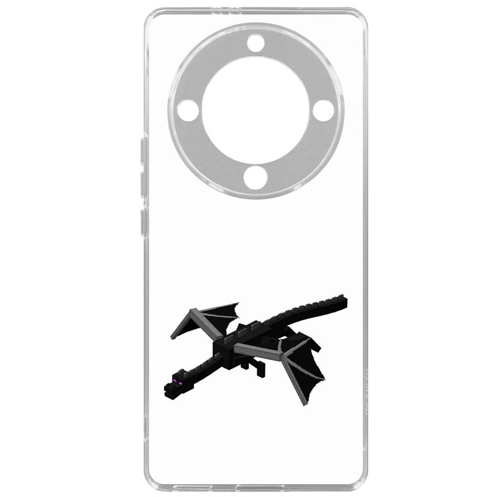 Чехол-накладка Krutoff Clear Case Minecraft-Дракон Края для Honor Magic 5 Lite