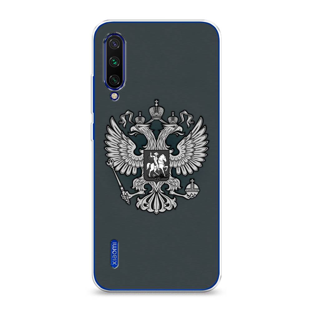 фото Чехол awog "герб россии серый" для xiaomi mi cc9e