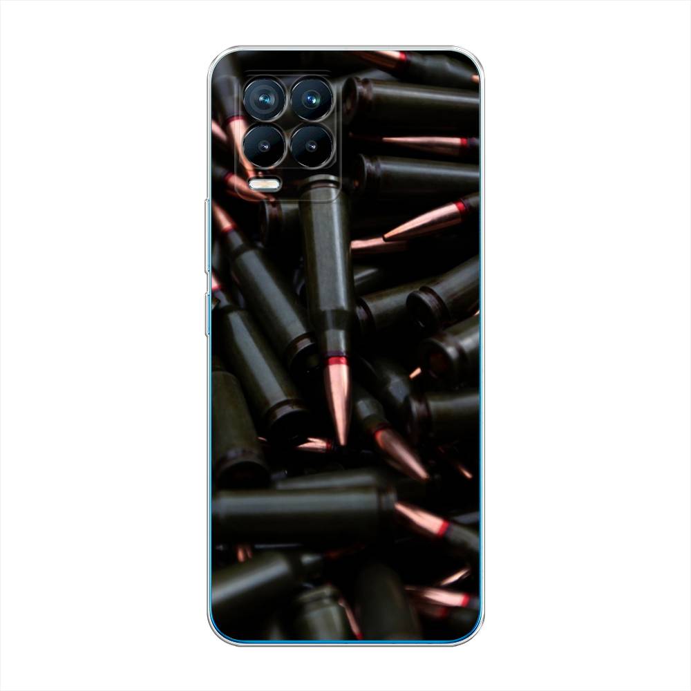 

Чехол Awog на Realme 8/8 Pro "Пули черные", Разноцветный, 255550-5