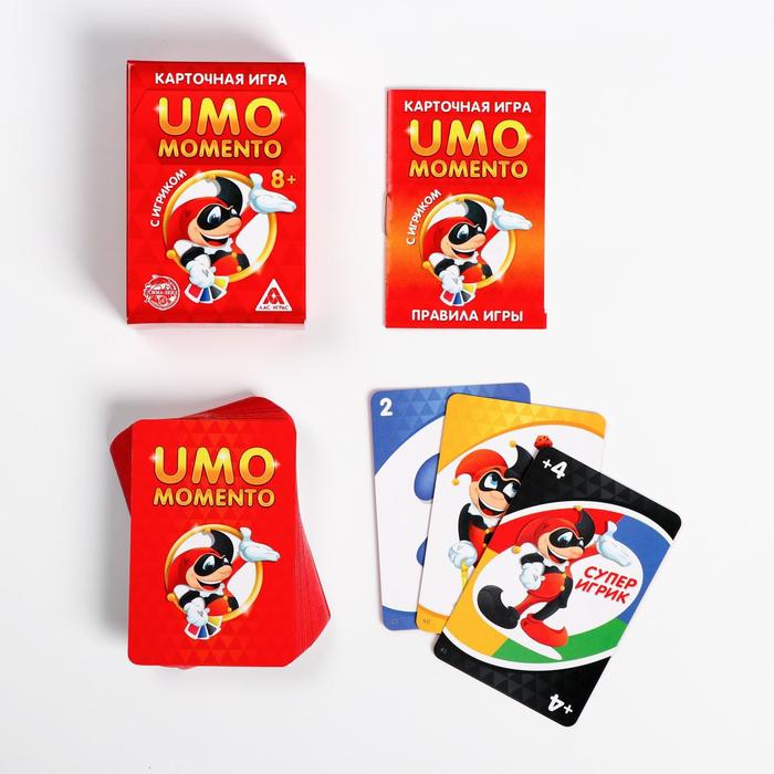 

Карточная игра Лас Играс UMOmomento, 70 карт 4726779, 4726779-1