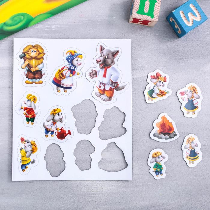

Магнитная игра - сказка Лас Играс Волк и семеро козлят 3851262, 3851262-1