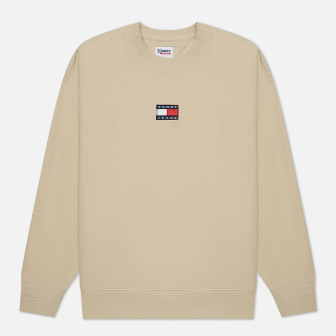 

Свитшот мужской Tommy Jeans DM0DM10911ACM бежевый XL, DM0DM10911ACM