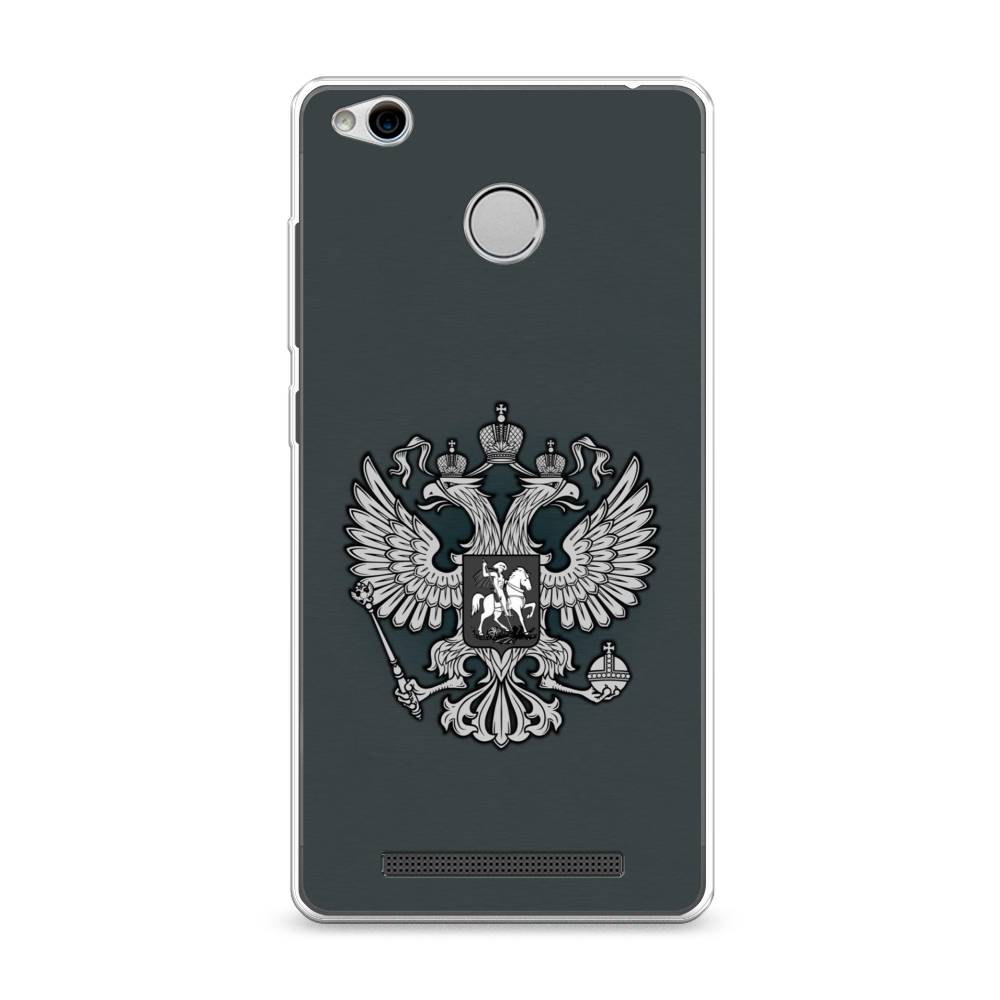 

Чехол Awog на Xiaomi Redmi 3 Pro (3S) "Герб России серый", Разноцветный, 30950-5