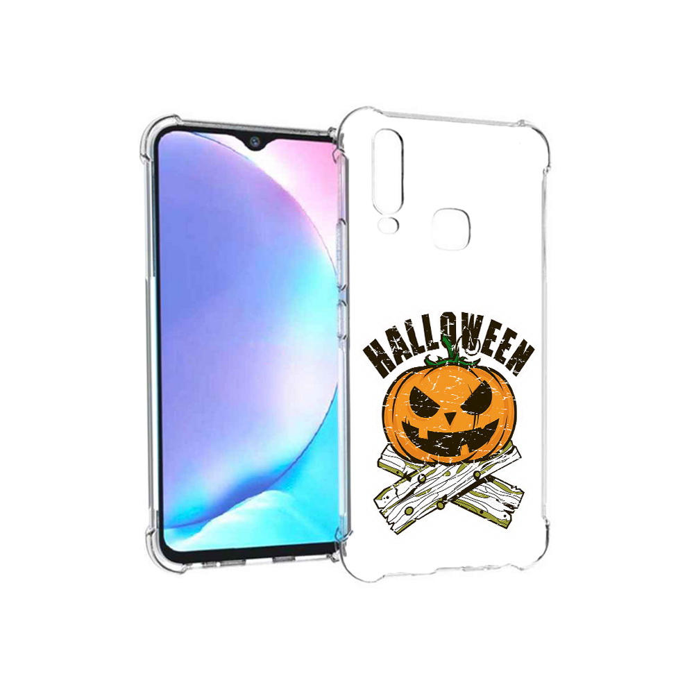 

Чехол MyPads Tocco для Vivo Y17 Хэллоуин доски тыква (PT136369.382.194), Tocco