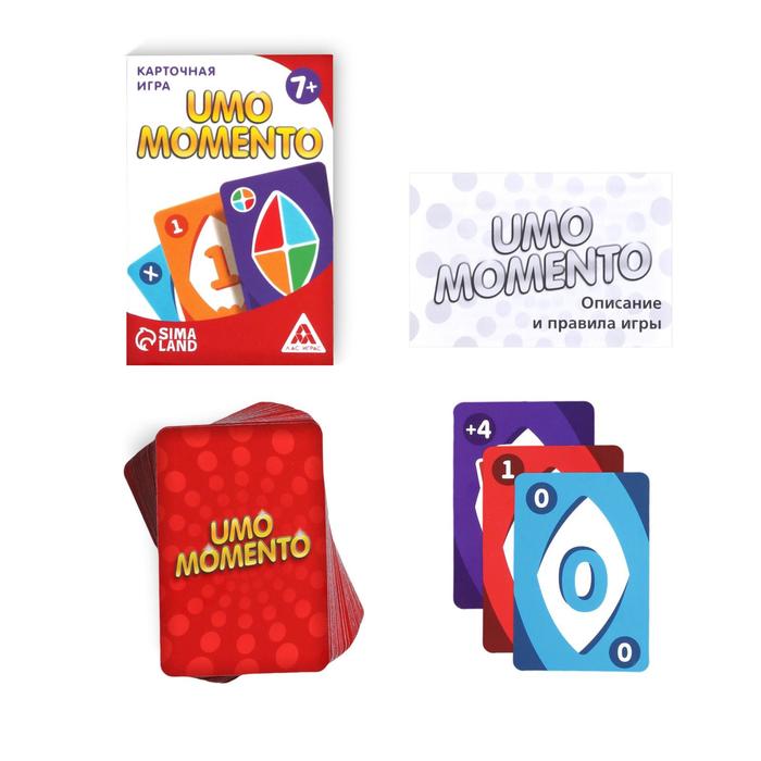 Карточная игра Лас Играс UMOmomento, 70 карт 1320761