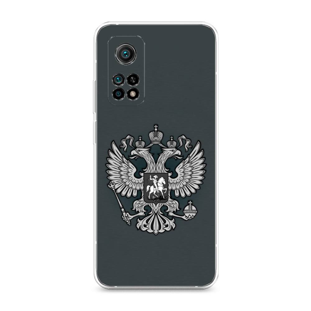 

Чехол Awog на Xiaomi Mi 10T Pro "Герб России серый", Разноцветный, 37750-5