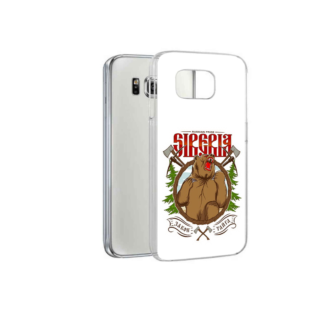 

Чехол MyPads Tocco для Samsung Galaxy S6 Тайга (PT12300.506.168), Прозрачный, Tocco