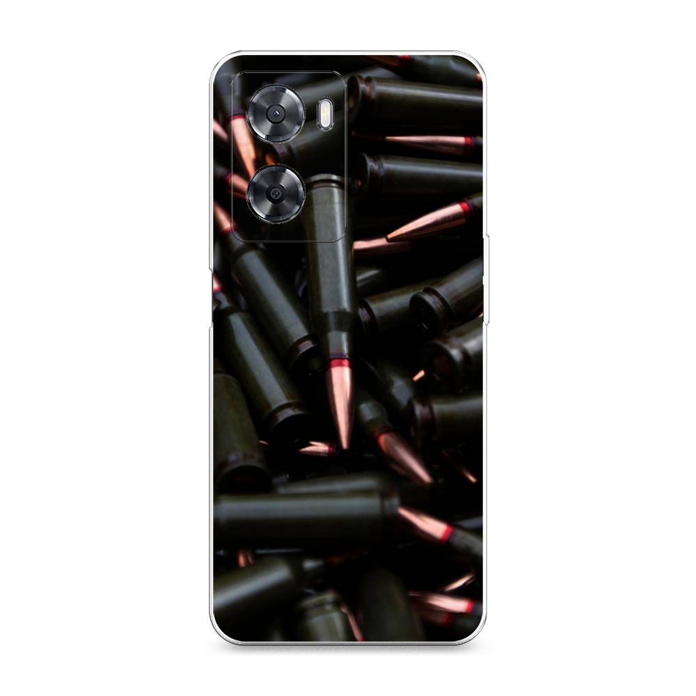 

Чехол Awog на Oppo A57 4G/A77 4G/A77s 4G/A57s "Пули черные", Разноцветный, 2510350-5
