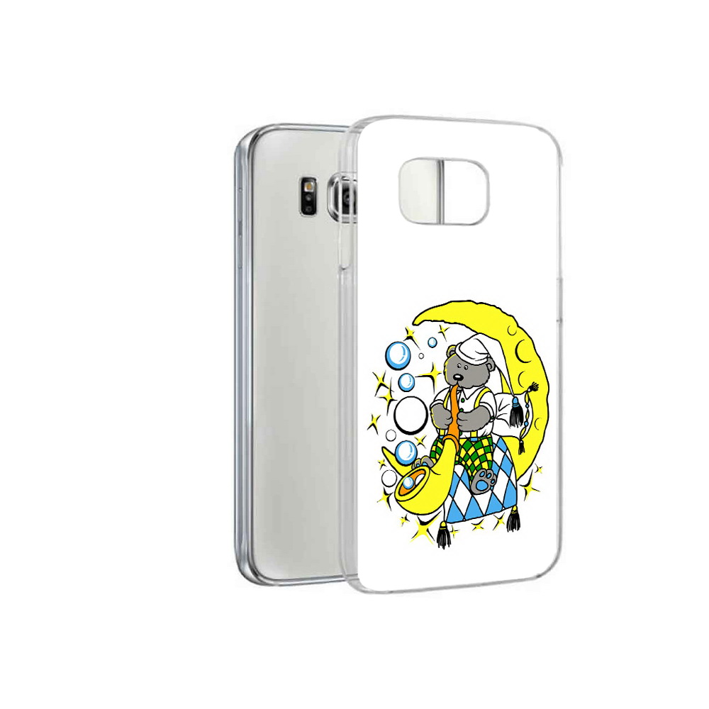 

Чехол MyPads Tocco для Samsung Galaxy S6 Сырная луна (PT12300.506.167), Прозрачный, Tocco