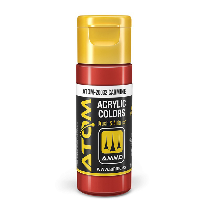 

Акриловая краска Ammo Mig Atom color Карминовый ATOM20032
