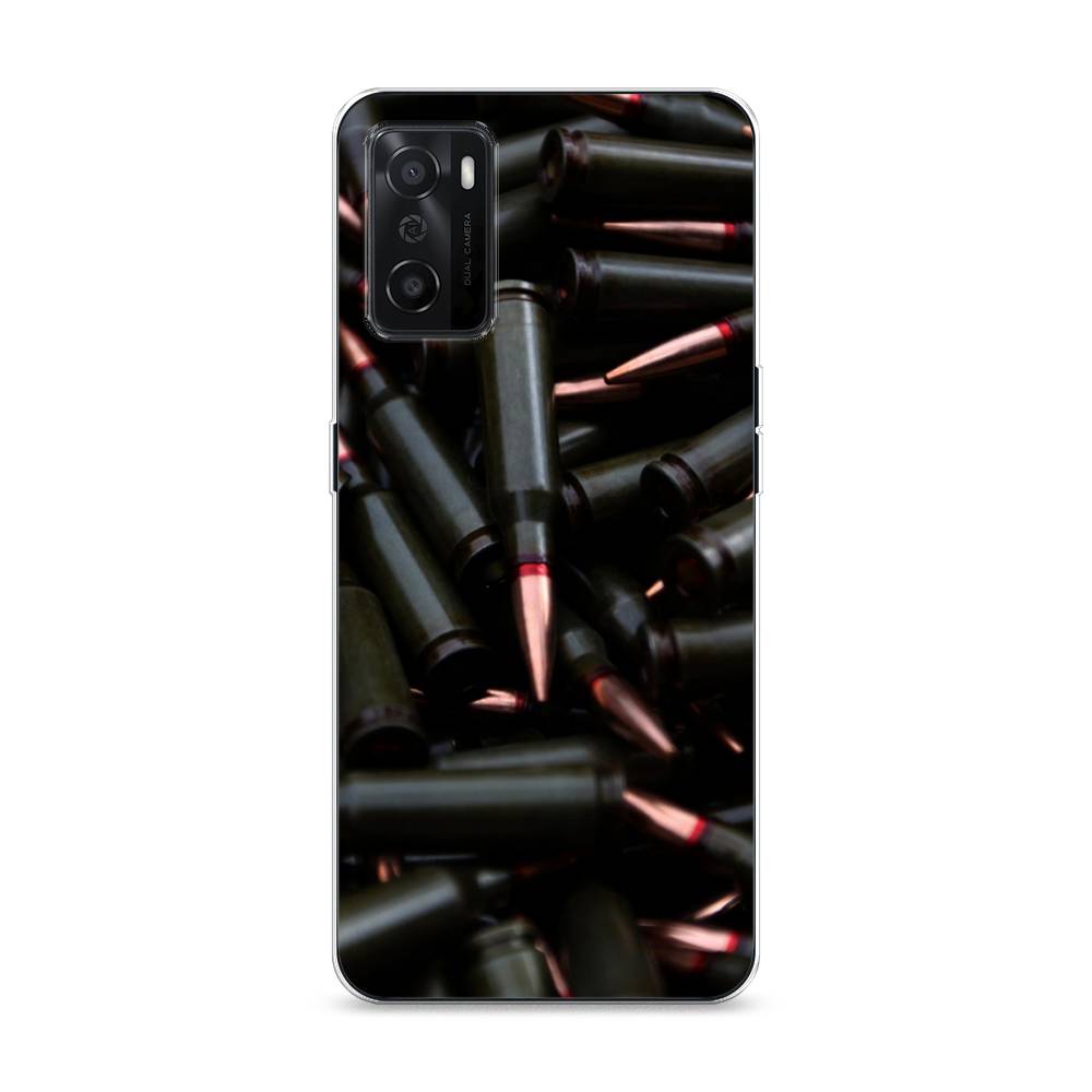 

Чехол Awog на Oppo A55s 5G "Пули черные", Разноцветный, 2510150-5