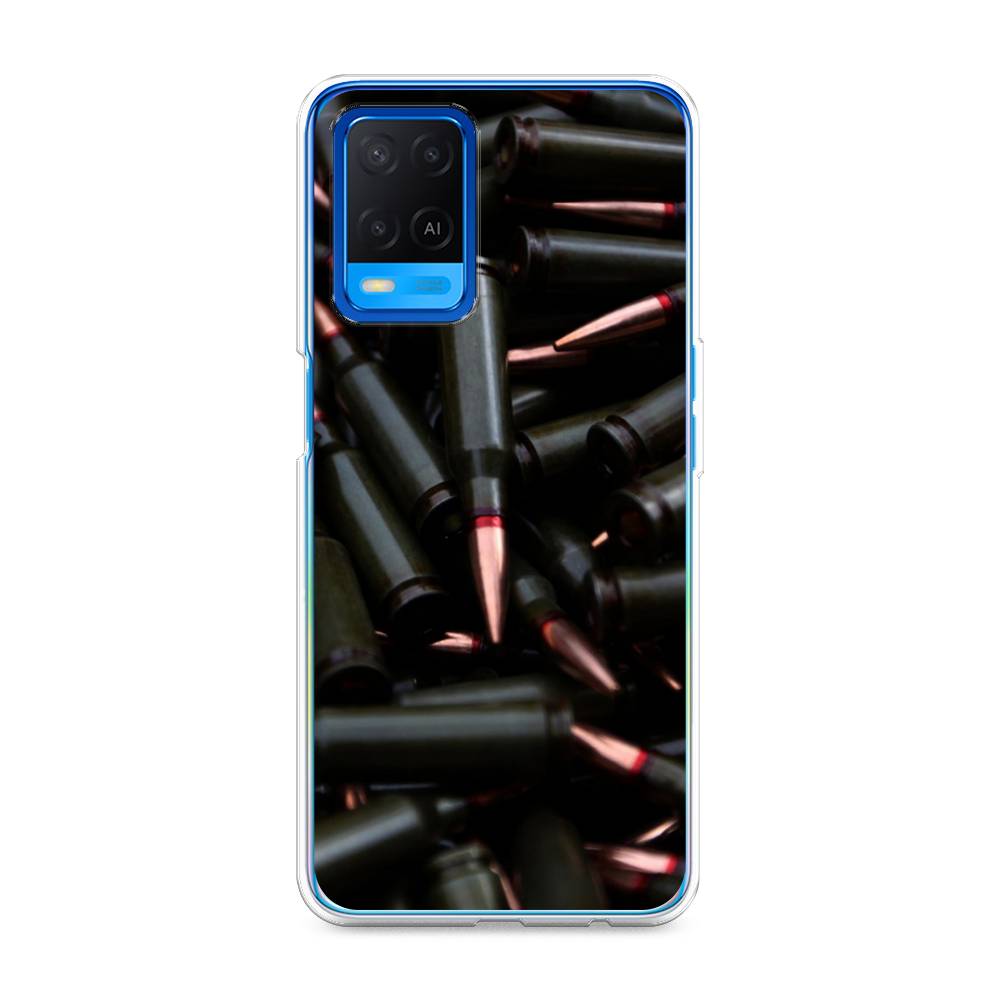 

Чехол Awog на Oppo A54 "Пули черные", Разноцветный, 256150-5