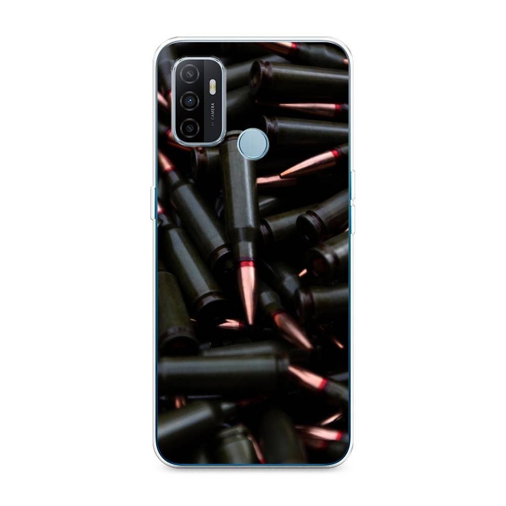 

Чехол Awog на Oppo A53 "Пули черные", Разноцветный, 254350-5
