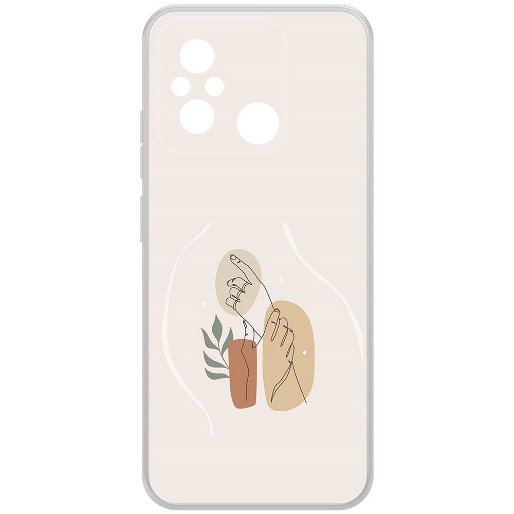 

Чехол-накладка Krutoff Clear Case Тонкость для Xiaomi Redmi 12C, Прозрачный