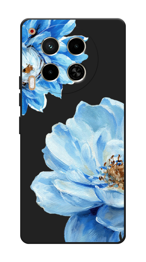 

Чехол Awog 305652-1 для Tecno Camon 30 4G "Голубые клематисы", Голубой, 305652-1