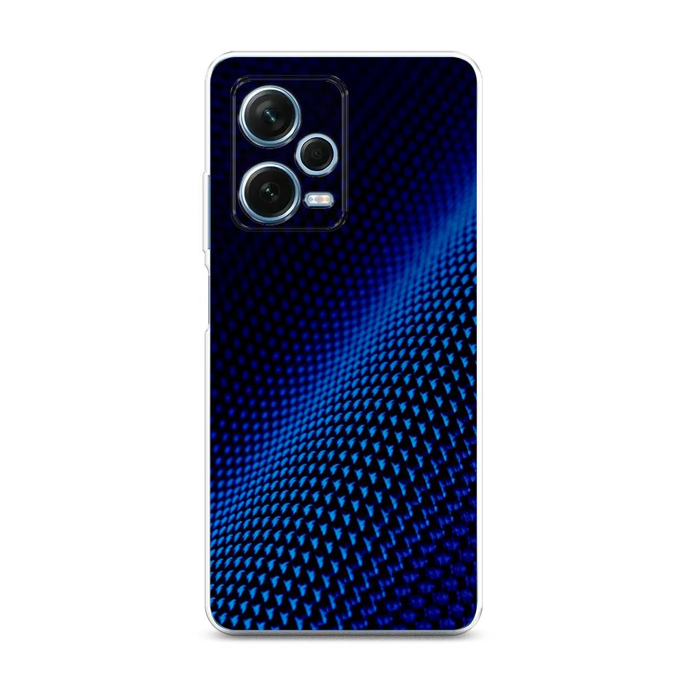 

Чехол Awog для Xiaomi Redmi Note 12 Pro Plus "Синий карбон", Черный;синий, 317150-3