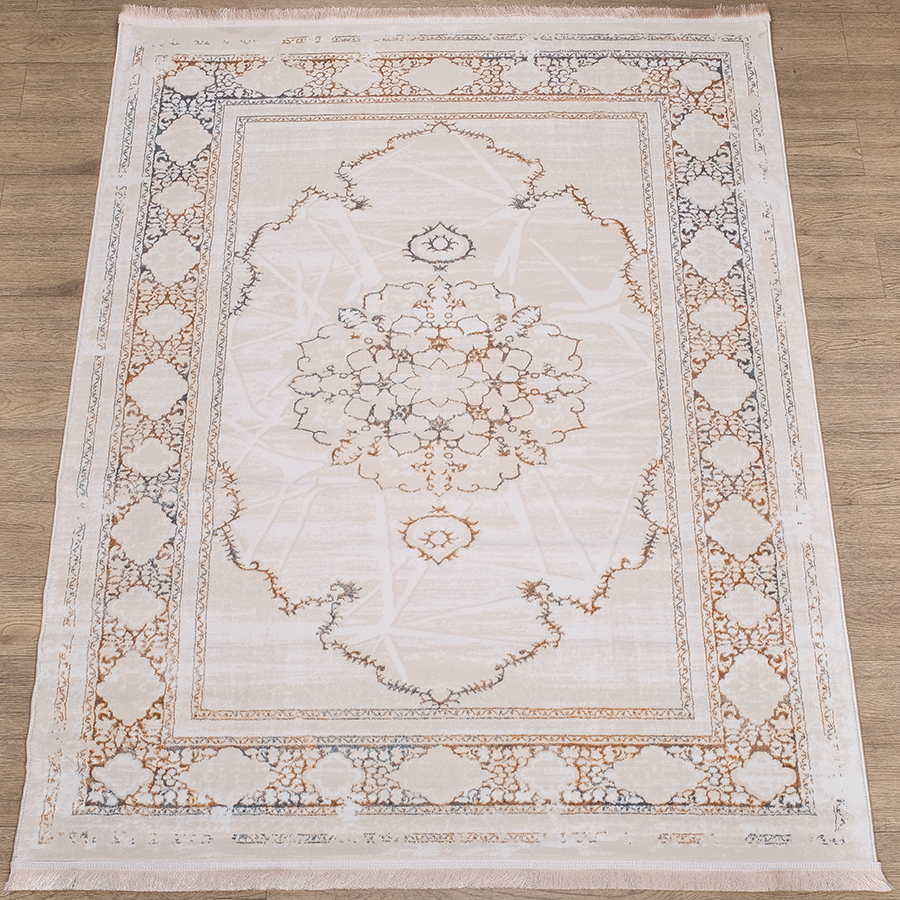 

Ковёр Kitroom Ascona 80x140 прямоугольный бежевый 4417A