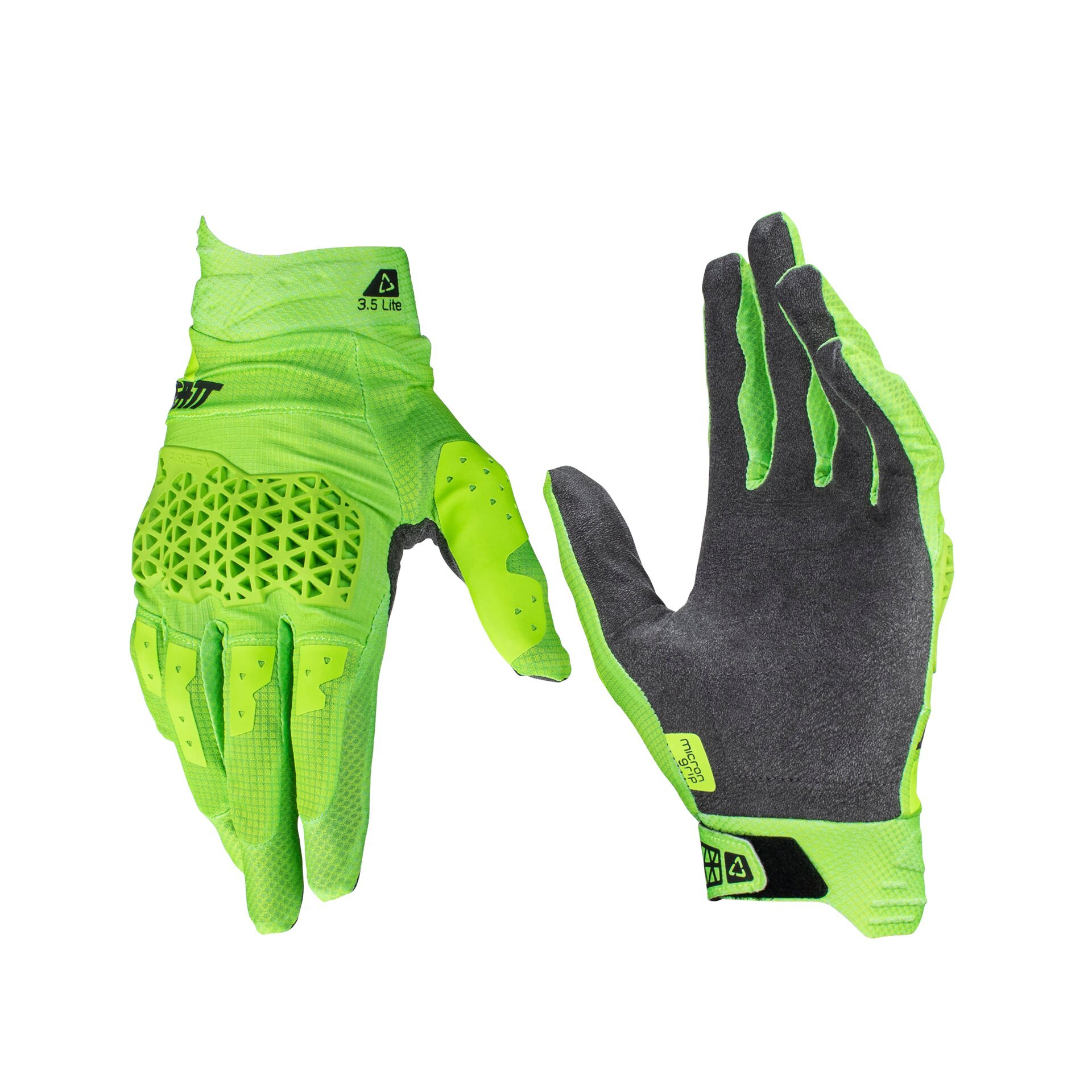 Мотоперчатки Leatt Moto 3.5 Lite Glove, Lime, M, 2024 (6024090141)