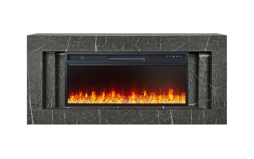 

Электрокамин Royal Flame Line 42 серый мрамор с очагом Vision 42 LED, Line 42