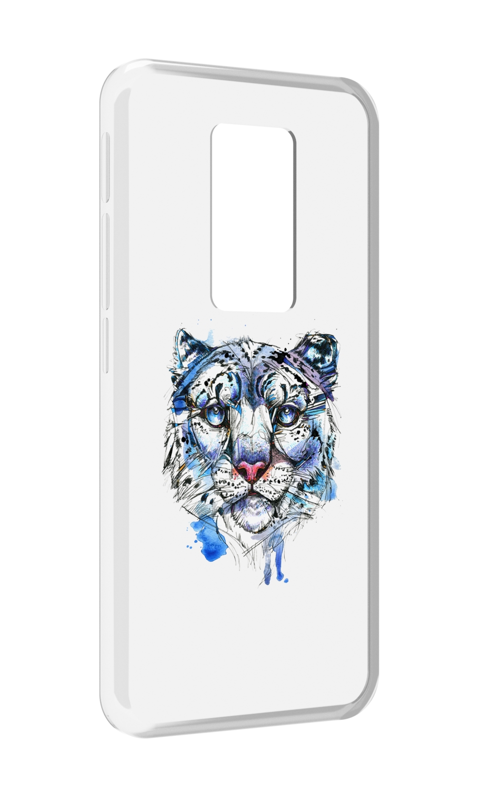 

Чехол MyPads водяной тигр для Motorola Defy 2021, Прозрачный, Tocco