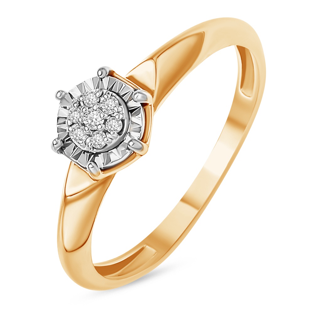 

Кольцо помолвочное из золота р. , 585Gold 101015086, бриллиант, 101015086