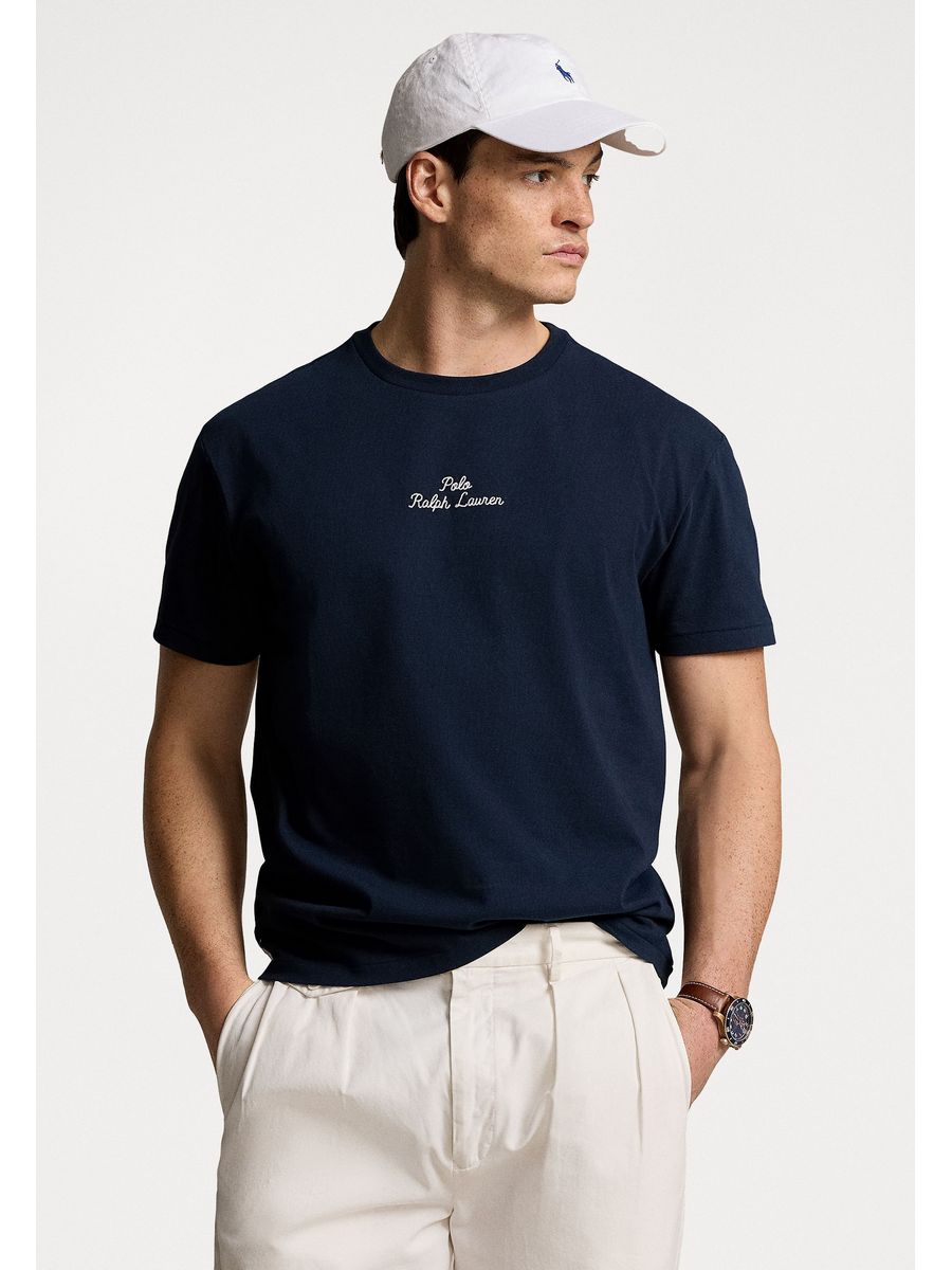 

Футболка мужская Polo Ralph Lauren PO222O0GC синяя M, Синий, PO222O0GC