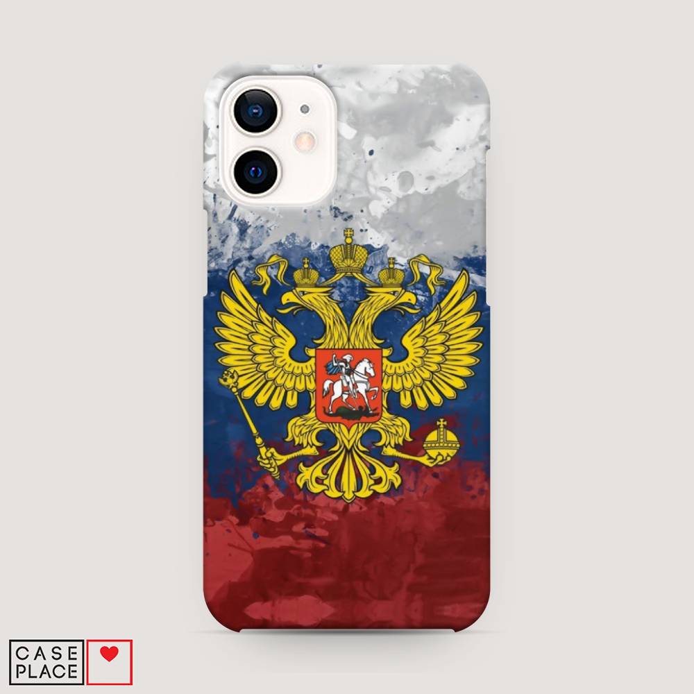 

Пластиковый чехол "РФ" на Apple iPhone 12 mini, 12620-4