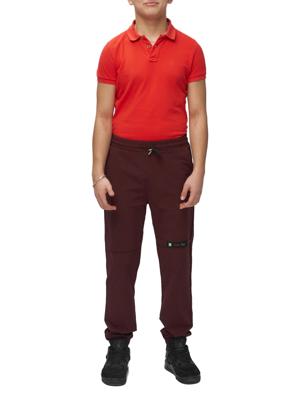 

Брюки детские AD3012, бордовый, 158, AD3012