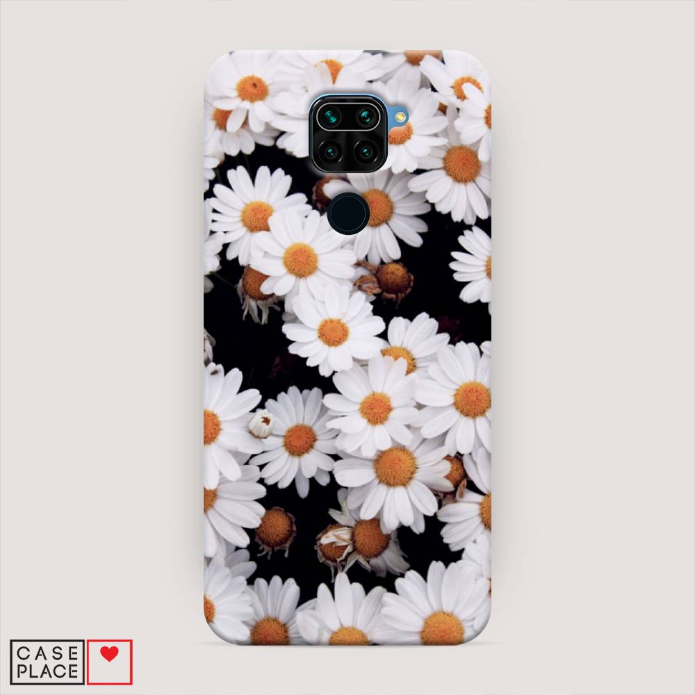 фото Пластиковый чехол "ромашковое поле" на xiaomi redmi note 9 awog