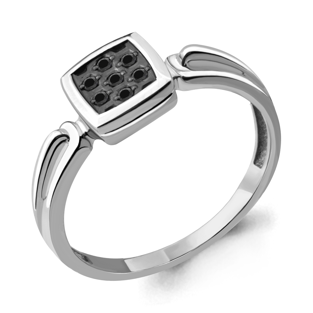 

Кольцо из белого золота с бриллиантом р. 17,5 Aquamarine 963604Ч_585_бз, 963604Ч_585_бз