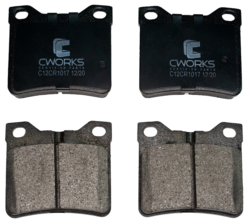 

Тормозные колодки CWORKS c12cr1017
