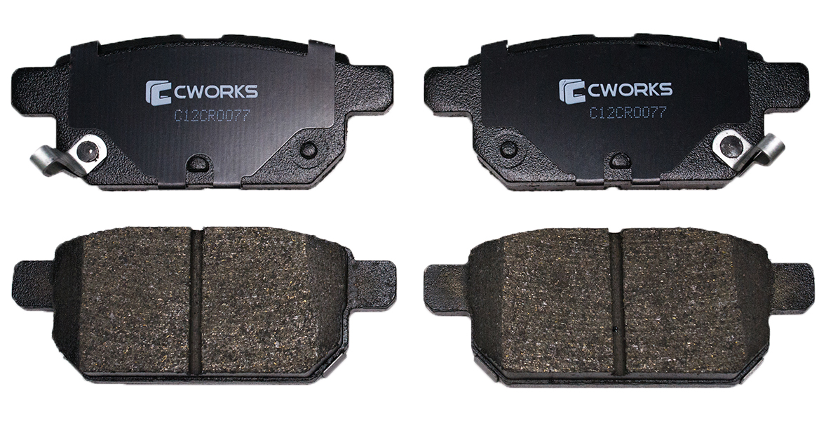 

Тормозные колодки CWORKS задние Low Metallic c12cr0077