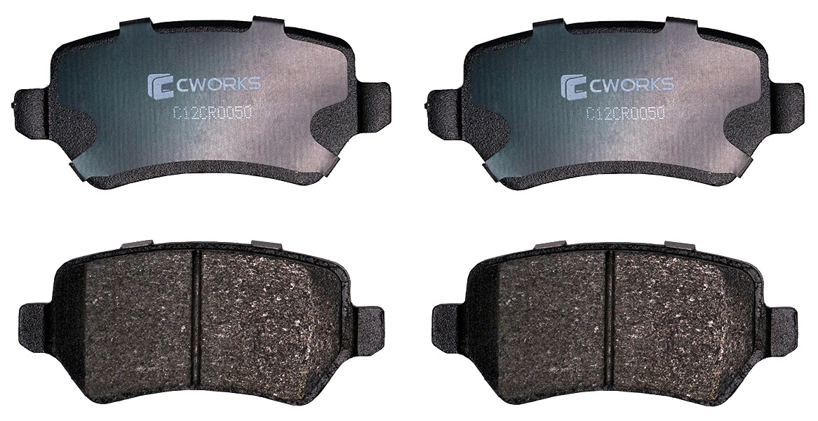 

Тормозные колодки CWORKS задние Low Metallic c12cr0050