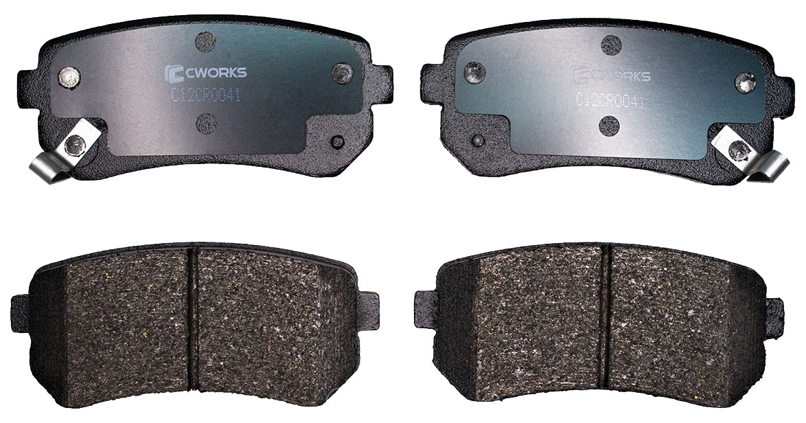 

Тормозные колодки CWORKS задние Low Metallic c12cr0041
