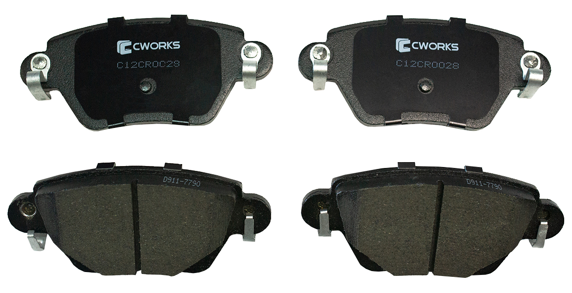 

Тормозные колодки CWORKS c12cr0028