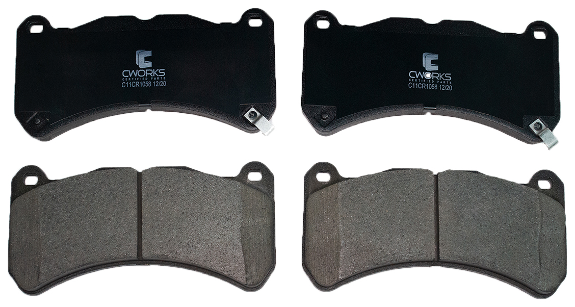 

Тормозные колодки CWORKS передние Low Metallic c11cr1058